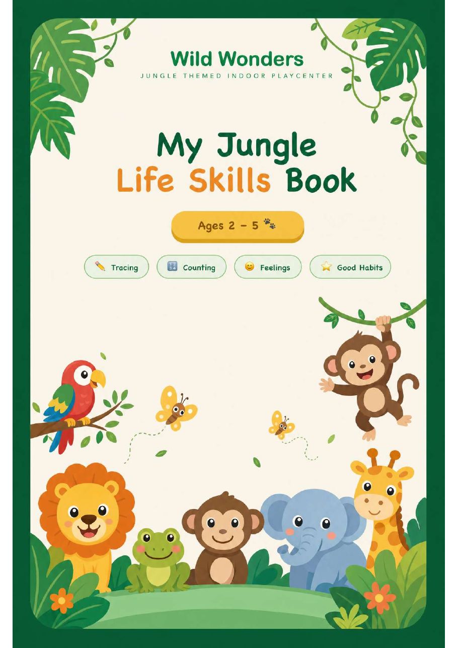 Kids Life Skills Book